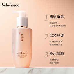 雪花秀（Sulwhasoo）顺行柔和洁颜泡沫100ml  （小样）