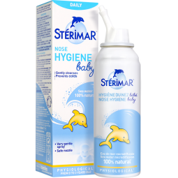 sterimar小海豚新生儿洗鼻器生理海盐水鼻腔护理婴幼儿儿童适用100ml 鼻腔喷雾100ml