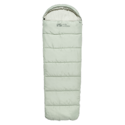 牧高笛（MOBIGARDEN） 睡袋 户外露营便携单人连帽睡袋可拼接信封式保暖睡袋晓月 山岚绿1.4KG-左