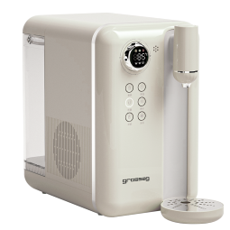 格罗赛格德国即热式饮水机grossag 复古家用台式速热速冷饮水机小型迷你智能即热饮水机 冲泡奶机 卡拉布里亚白 标准版GRE-X55A