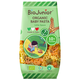 碧欧奇 (Biojunior)意大利进口 婴幼儿双有机辅食意面 小太空 200g