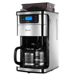 东菱（Donlim） 咖啡机 家用咖啡机 美式全自动 滴滤式咖啡壶 现磨多档可选 豆粉两用 浓度可选 DL－KF4266