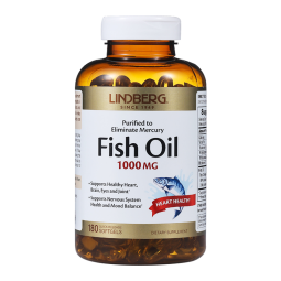 LINDBERG利得盈养 欧米伽3高纯度深海鱼油无腥味软胶囊1500mg*60粒omega3 美国 1500mg*60粒/瓶