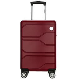 Diplomat外交官商务万向轮拉杆箱男女结婚旅行箱TSA密码行李箱TC-6902红色