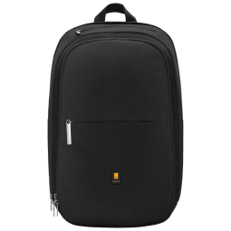 地平线8号（LEVEL8）商务休闲双肩包背包 15.6英寸大容量男士电脑包书包黑色