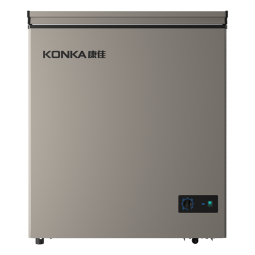 康佳（KONKA）150升冰柜家用 低霜冰柜小型 一级能效 冷藏冷冻转换冷柜 节能单温小冰柜母婴母乳冰箱 BG15JD