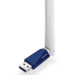 水星（MERCURY）usb无线网卡台式机电脑wifi接收器 随身wifi发射器笔记本网卡外置天线 MW310UH免驱