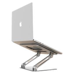 JRC 笔记本支架 电脑支架无极升降散热器 铝合金立式增高架底座 苹果Macbook联想拯救者小新华为戴尔折叠架子