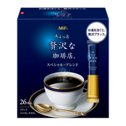 AGF日本原装进口 奢华咖啡店 黑咖啡 便携式2gx26支/盒 