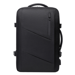 维多利亚旅行者双肩包男旅行背包大容量可装39升笔记本17.3英寸商务电脑包可扩容内胆包V9012黑色