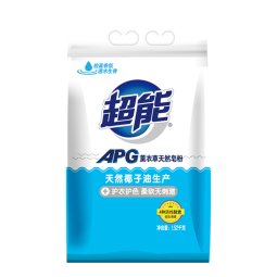 超能 APG薰衣草天然皂粉1.52kg 洗衣粉天然酵素去污（新老包装随机发