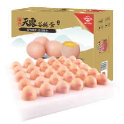 温氏  供港谷物鲜鸡蛋 30枚 谷物喂养 无公害农产品 健康轻食 