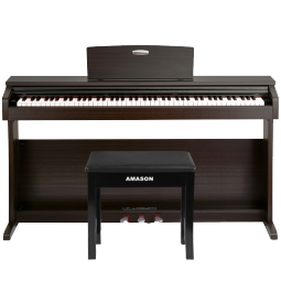 艾茉森（Amason） 珠江钢琴AP-230电钢琴智能数码88键立式电子钢琴 练习考级通用