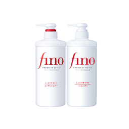 FINO透润美容液洗护套装(洗发水550ml+护发素550ml)fino芬浓 日本进口