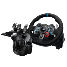 罗技（G）方向盘模拟器 赛车游戏 力反馈方向盘 模拟驾驶 游戏设备 地平线5欧洲卡车2 G29方向盘+踏板+排挡杆