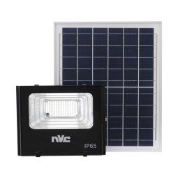 雷士（NVC）太阳能灯户外投光灯庭院路灯道路照射灯led灯具遥控光控感应