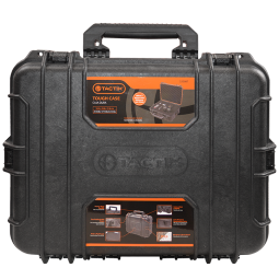 拓为 Tactix 设备箱手提式安全精密工具箱超大号防水防震方格海绵防护箱子加厚仪器箱320087