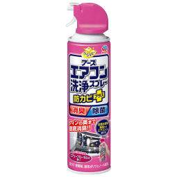 安速（ARS）空调清洗剂日本原装进口 家用免拆洗空调去味清新清洁剂 芬芳花香 420ml
