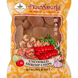 水妈妈泰国进口 宋卡虾片泰式龙虾片虾饼 龙虾片自己炸油炸大虾片500g