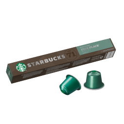 星巴克（Starbucks）Nespresso浓遇胶囊咖啡10粒 中度烘焙派克市场大杯 瑞士进口