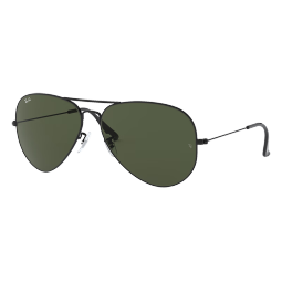 雷朋（RayBan）雷朋太阳镜男女款墨镜开车眼镜经典飞行员系列0RB3026 L2821黑色镜框 绿灰色G15 尺寸62