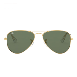 雷朋（RayBan）眼镜 时尚系列太阳镜墨镜飞行员形金属全框摩登潮流儿童眼镜男女款送礼 0RJ9506S223/7152