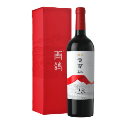 贺兰红葡萄酒 宁夏贺兰山红酒 西鸽N28赤霞珠干红葡萄酒750ml单支礼盒装