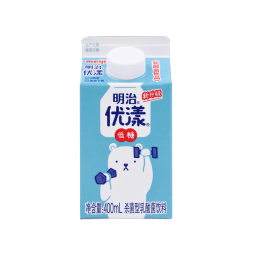 明治meiji 优漾 杀菌型乳酸菌饮品 400ml*3低温乳酸菌饮料 0脂肪 含钙