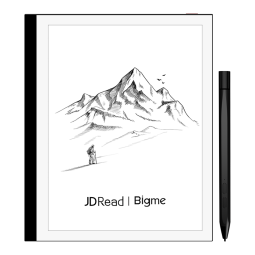 JDRead Bigme PocketNote 7英寸手写笔记本电子书阅读器 300ppi 高清墨水屏 电纸书智能办公本带手写笔