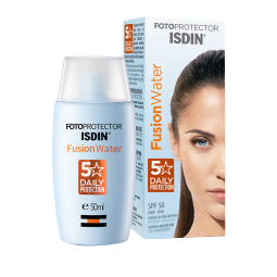 怡思丁（ISDIN）沁融水感防晒霜隔离50ml SPF50+ 进口防晒霜护肤品提亮肤色