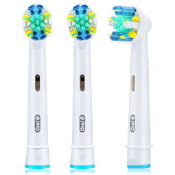 欧乐B（Oral-B）电动牙刷头成人牙线效果型3支装 EB25-3 适配成人2D/3D全部型号小圆头牙刷【不适用iO系列】