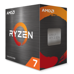 AMD 锐龙五代5600X/5700X5800X3D/5900X 盒装处理器7nmCPU AM4接口 R7 5700X