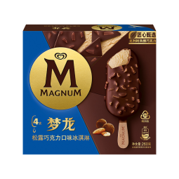 梦龙和路雪 松露巧克力口味冰淇淋 65g*4支 雪糕 冰激凌