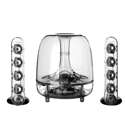 哈曼卡顿 Harman Kardon SoundSticks III 水晶3代音响 电脑/电视音箱/音响 室内桌面音响 多媒体低音炮