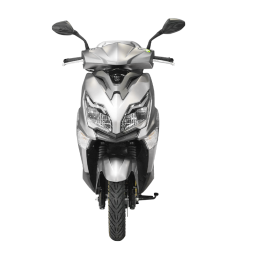 豪爵（haojue）摩托车AFR125 灰色23款踏板车外卖通勤带尾箱可上牌【提车卡】