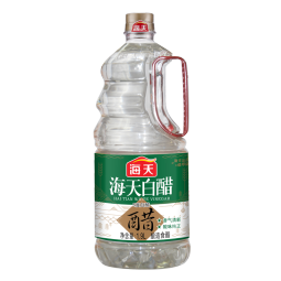 海天食醋 白醋1.9L/ 5度白醋酸味纯正醋酸≥5g/100ml 炒菜凉拌蘸料