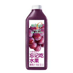 味全 每日C葡萄汁 1600ml 100%果汁 冷藏果蔬汁饮料
