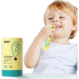 德国进口Inne儿童婴幼儿营养保健 小金条钙镁锌 30条/罐