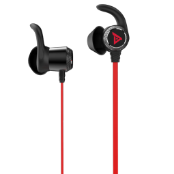 钛度（Taidu）TG10星鲨游戏usb耳机入耳式带麦台式电脑笔记本线长2.5m航铝外壳 红黑色