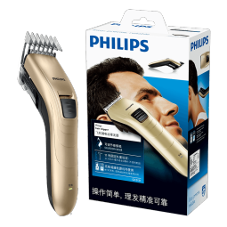 飞利浦（PHILIPS）电动理发器成人儿童电推剪家用剃头电推子QC5131/15 【全家适用】