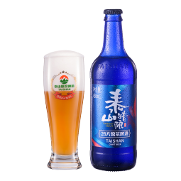 泰山啤酒泰山原浆啤酒28天蓝色极光精酿12度全麦芽酿造啤酒整箱 450mL*6瓶