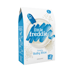 小皮LittleFreddie有机原味高铁大米粉宝宝辅食婴儿米糊6个月160g*1盒