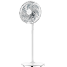 美的（Midea）电风扇家用落地扇立式5叶遥控定时/7叶台式柔风小风扇可选 轻音节能大风力宿舍智能摇头电扇 【七叶台立两用】110cm升级加高