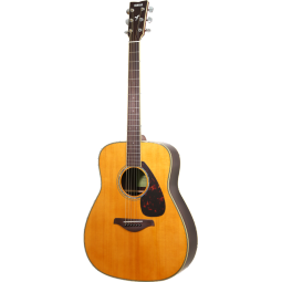 雅马哈（YAMAHA）FG830VN 北美型号 实木单板 初学者民谣吉他41英寸吉它亮光复古色
