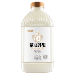 兰格格 蒙古蒙马苏里风味 1kg 生鲜低温酸奶酸牛奶