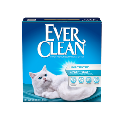铂钻EverClean 猫砂膨润土无尘 美国活性炭 除臭高端猫砂 紫标速凝11.3kg 现货