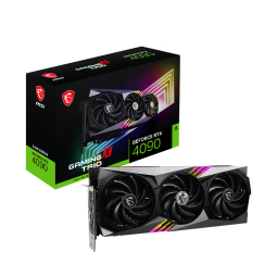 微星（MSI）魔龙 GeForce RTX 4090 GAMING X TRIO 24G 电竞游戏设计智能学习电脑独立显卡 