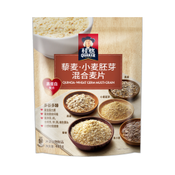 桂格（QUAKER）藜麦小麦胚芽混合燕麦片 400克 早餐谷物 营养代餐 高蛋白