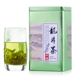 一农春茶浙江豆香龙井100g/罐 嫩芽绿茶龙井新茶茶叶 1820龙井100g罐