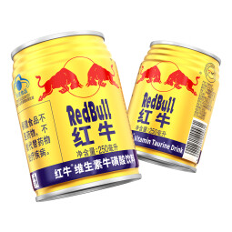 红牛（RedBull）维生素牛磺酸饮料250ml*24罐功能饮料 缓解体力疲劳 产品新升级